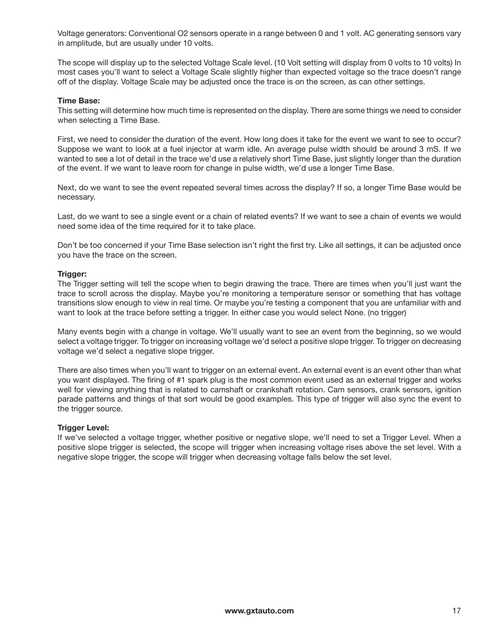 GxT Ferret 92 Color Labscope User Manual | Page 17 / 24