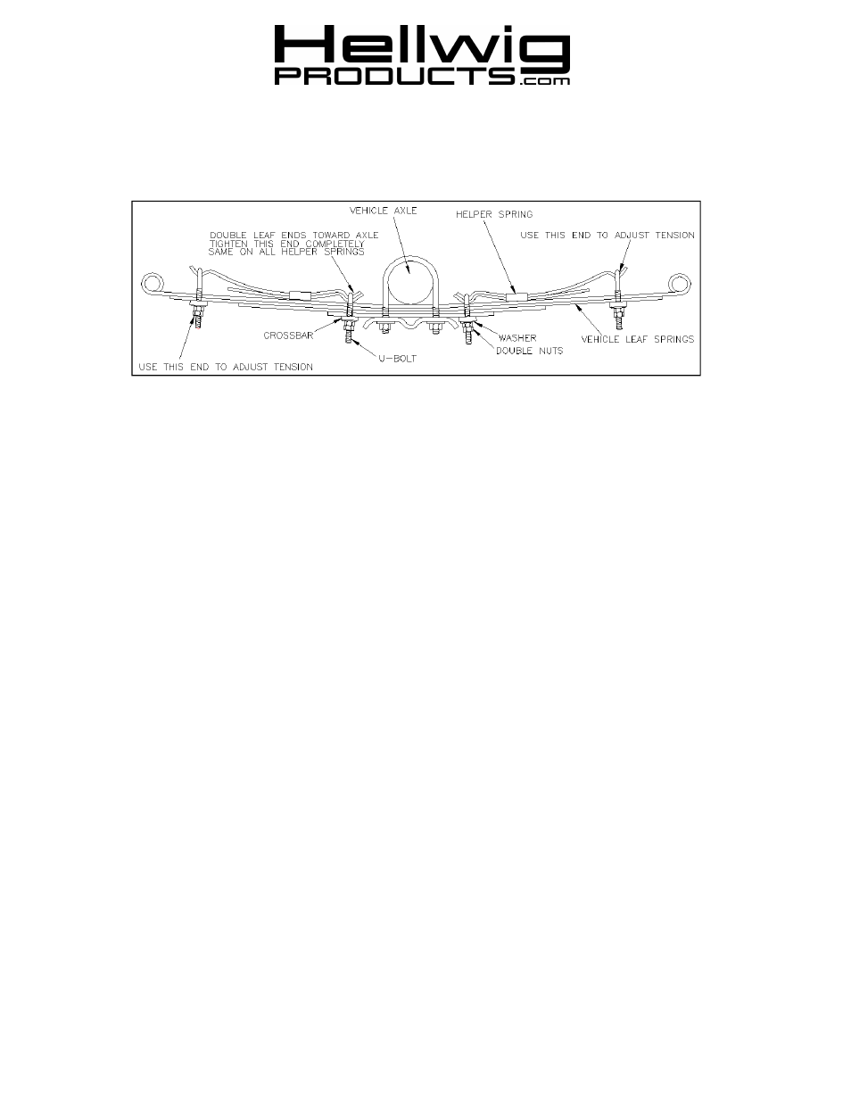 Hellwig Load Pro Series LP 15 User Manual | 1 page