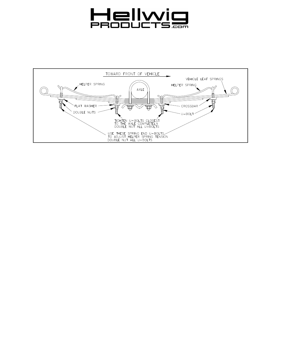 Hellwig EZ 1000 User Manual | 1 page