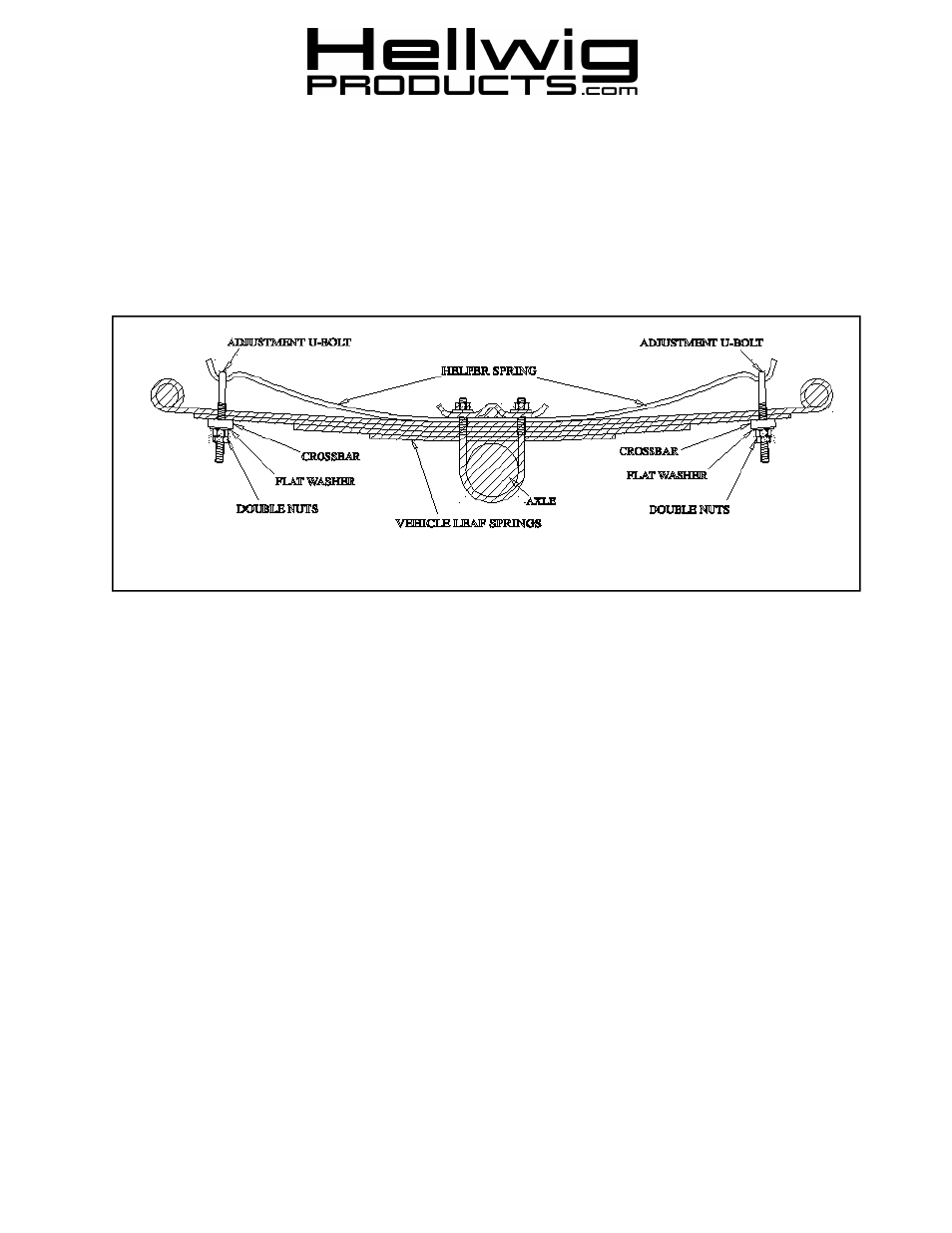 Hellwig EZ 991 User Manual | 1 page