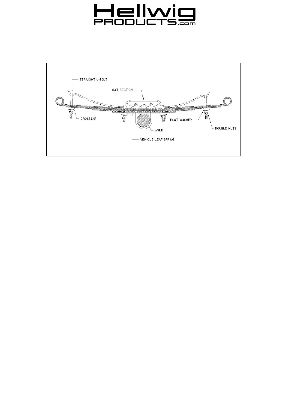 Hellwig Helper Spring 1803 User Manual | 2 pages