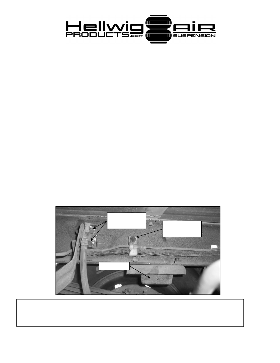 Before starting your project | Hellwig Air 6005 User Manual | Page 2 / 6