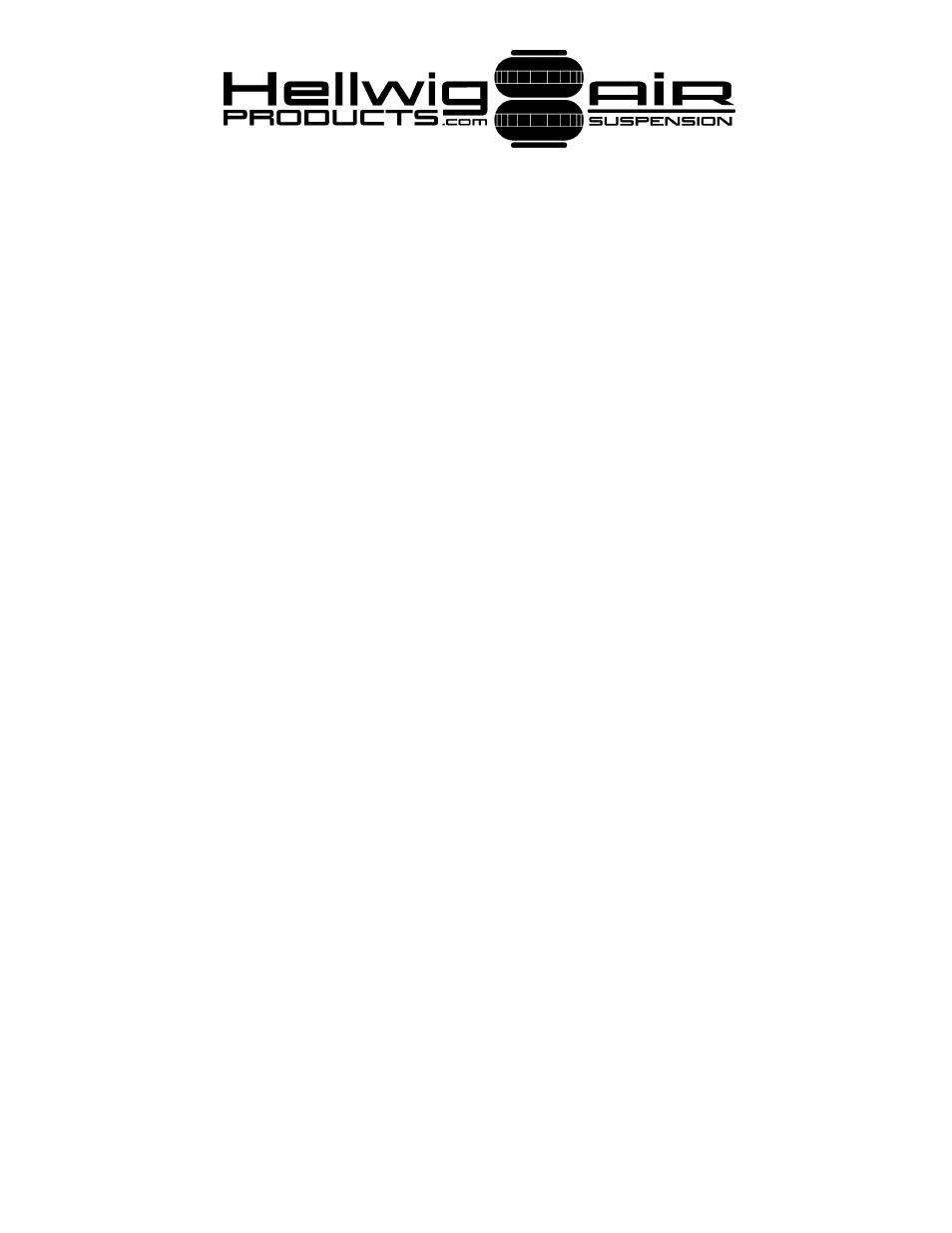 Attention installer | Hellwig Air 6005 User Manual | Page 6 / 6