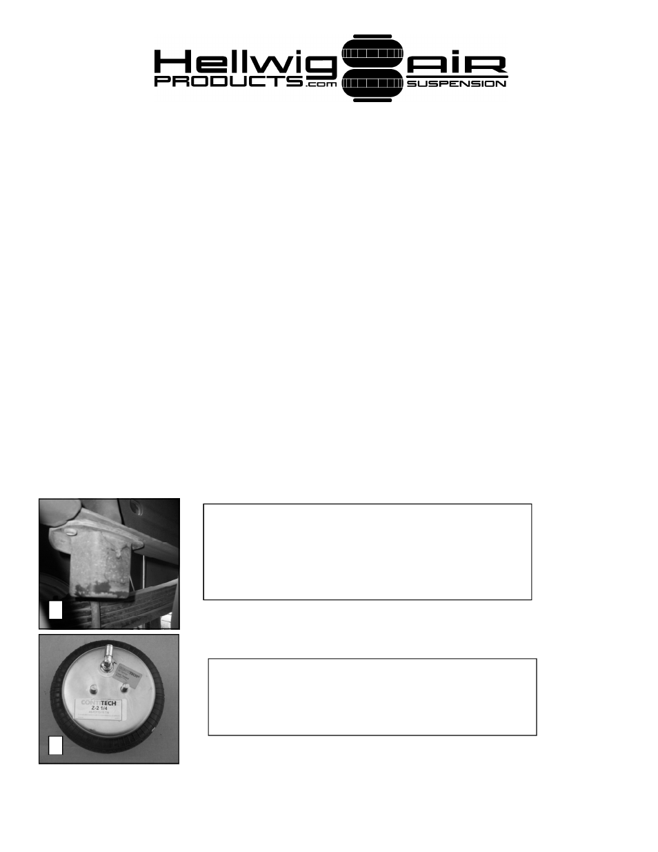 Before starting your project | Hellwig Air 6006 User Manual | Page 2 / 7