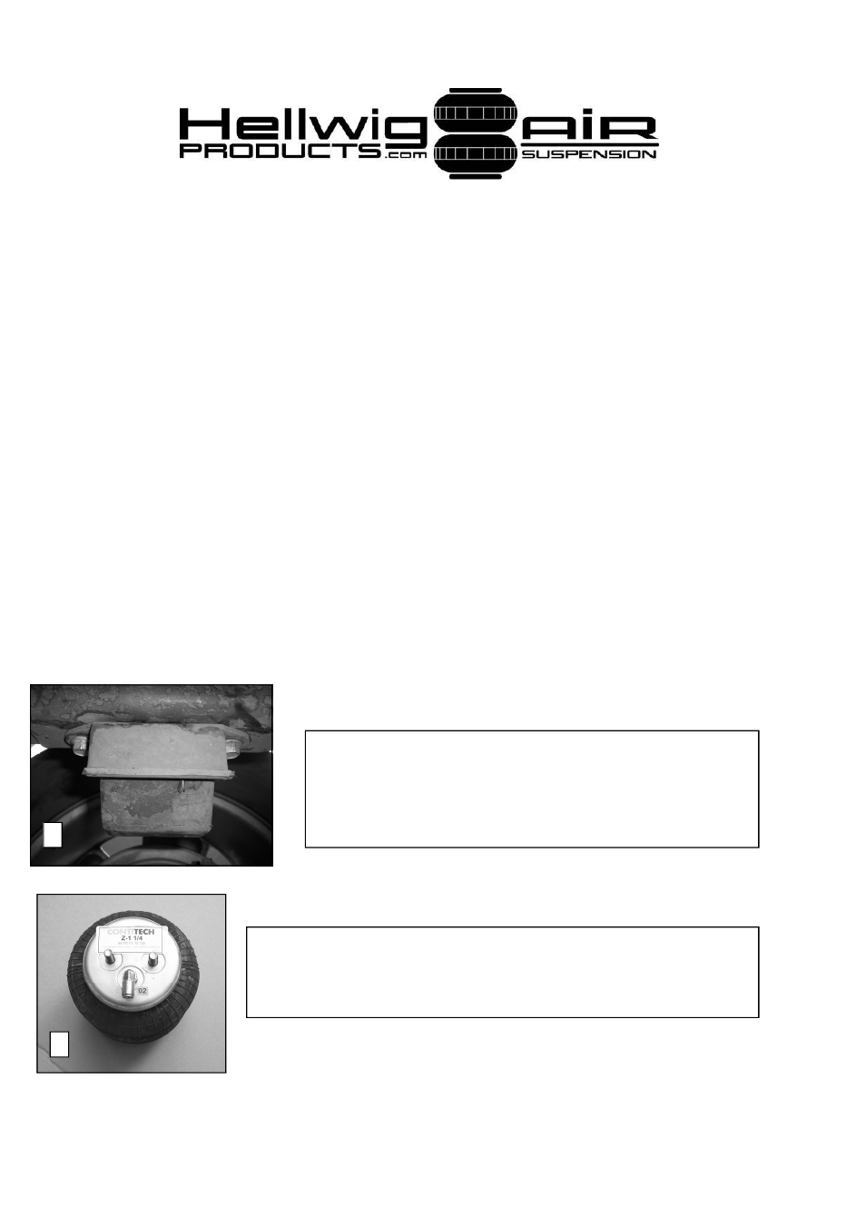 Before starting your project | Hellwig Air 6211 User Manual | Page 2 / 6