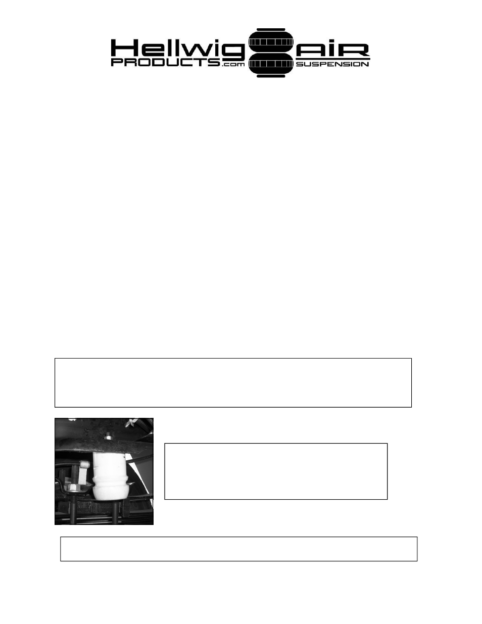 Before starting your project | Hellwig Air 6113 User Manual | Page 2 / 9