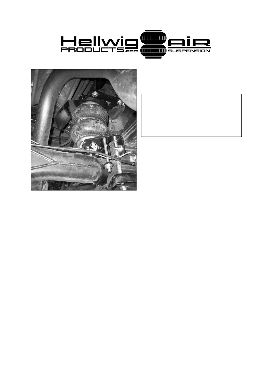 Attention installer | Hellwig Air 6307 User Manual | Page 10 / 10