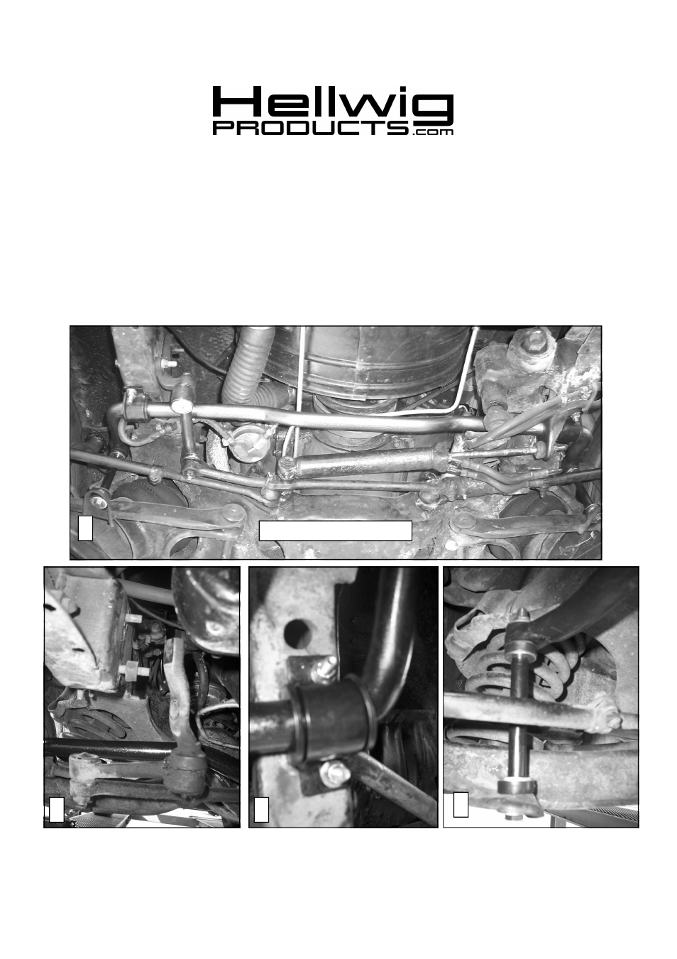 Hellwig Sway Bar 5712 User Manual | 4 pages