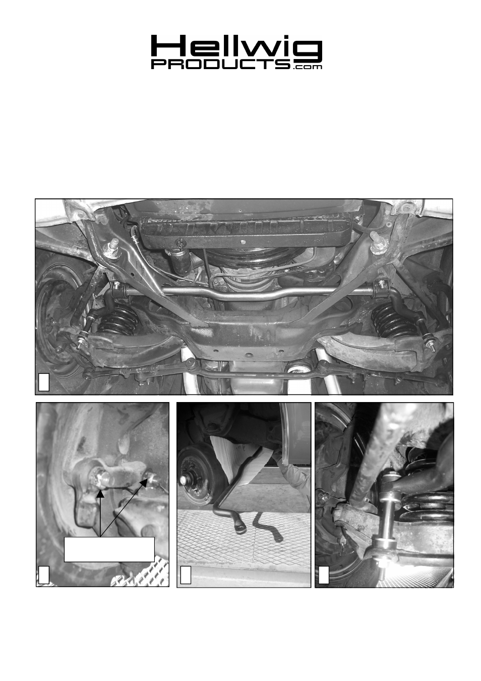 Hellwig Sway Bar 5713 User Manual | 2 pages