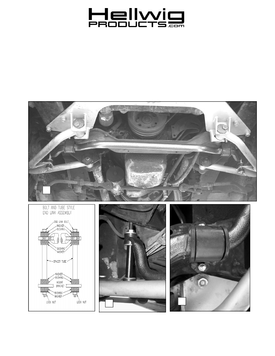 Hellwig Sway Bar 5718 User Manual | 2 pages