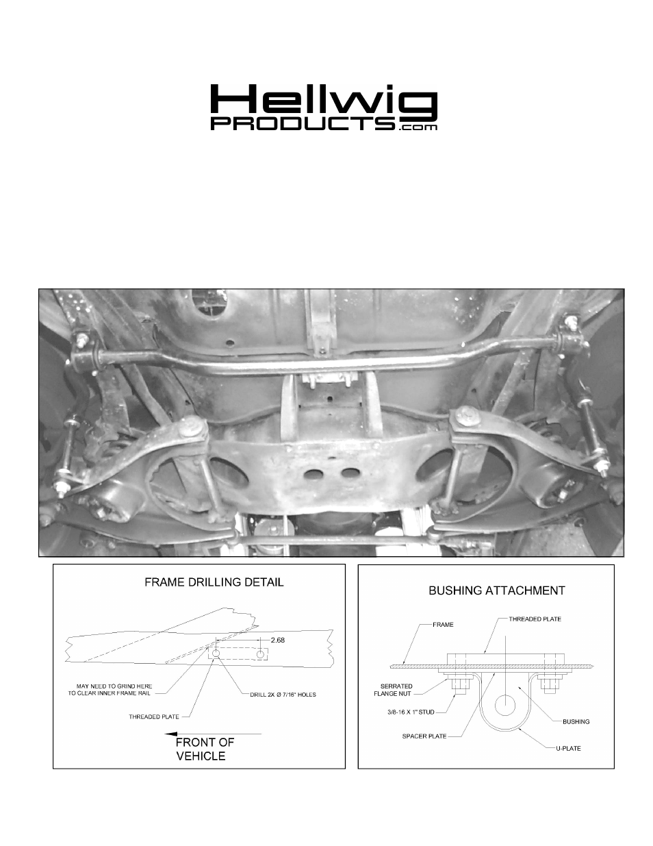 Hellwig Sway Bar 55756 User Manual | 4 pages