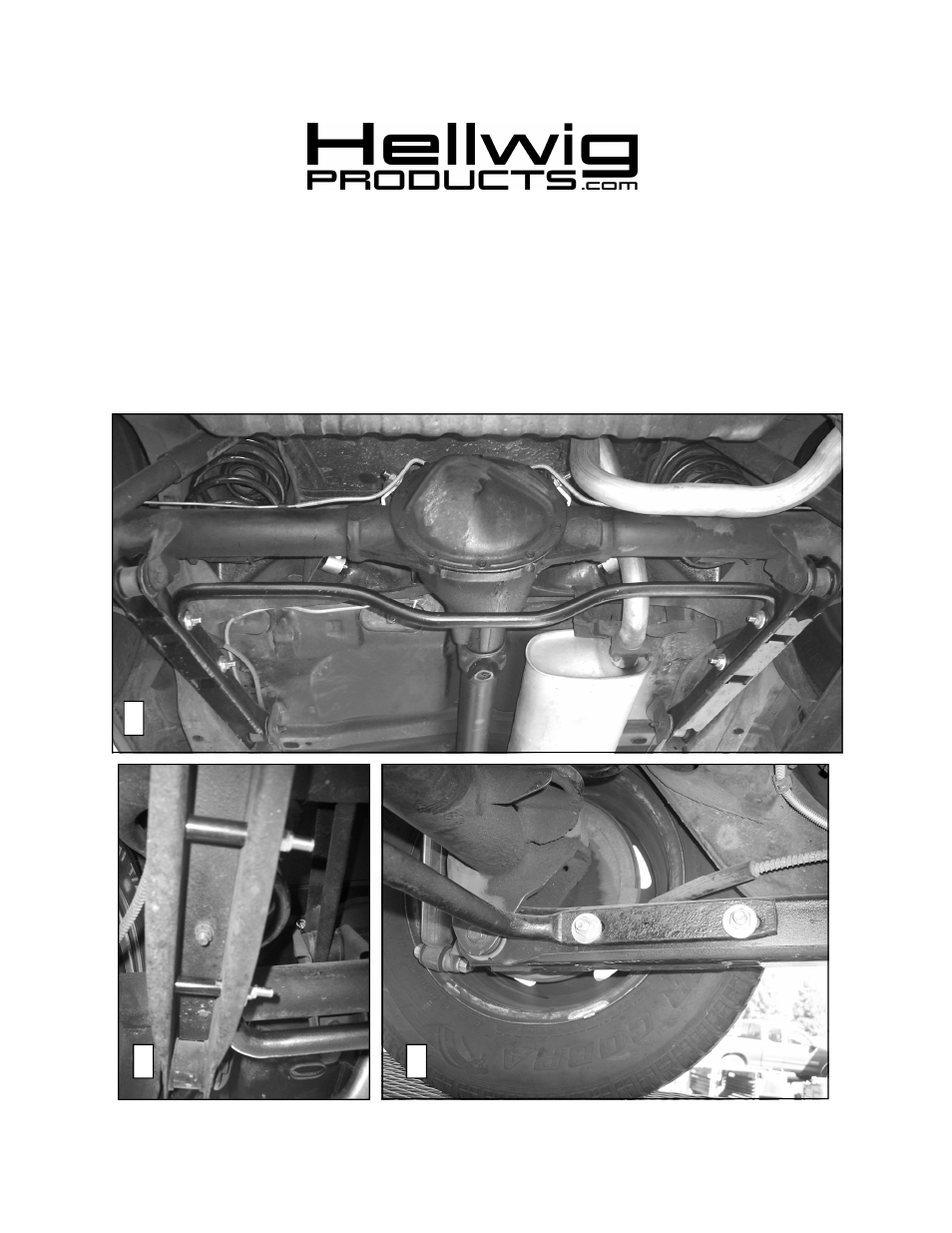 Hellwig Sway Bar 5800 User Manual | 2 pages
