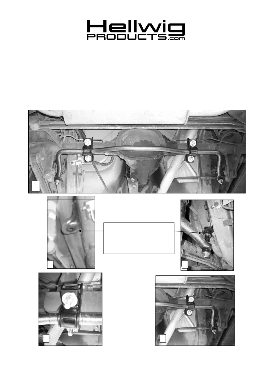 Hellwig Sway Bar 5801 User Manual | 3 pages