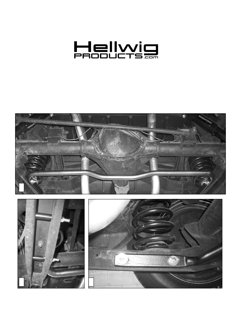 Hellwig Sway Bar 5813 User Manual | 2 pages