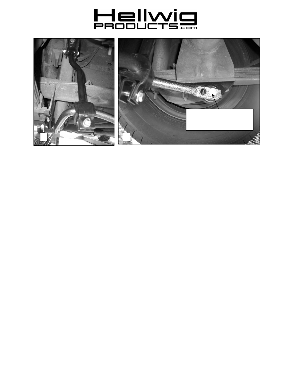 Hellwig Sway Bar 55816 User Manual | Page 3 / 3