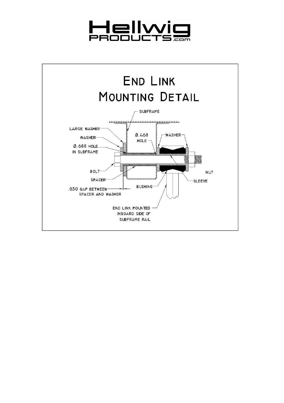 Hellwig Sway Bar 55824 User Manual | Page 2 / 4