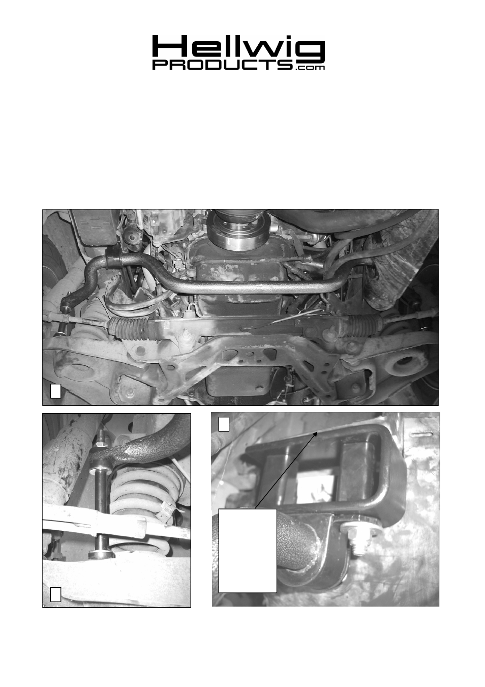 Hellwig Sway Bar 6701 User Manual | 2 pages
