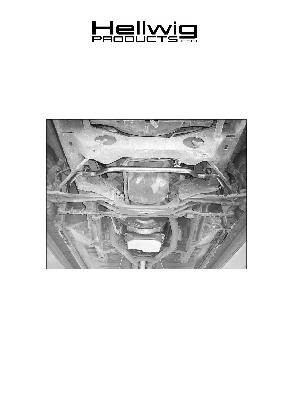 Hellwig Sway Bar 6708 User Manual | 2 pages