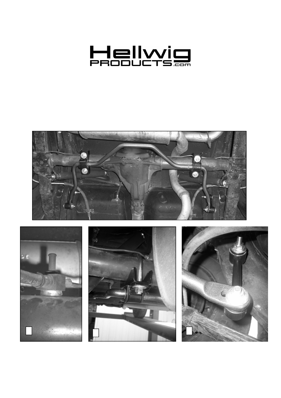 Hellwig Sway Bar 6806 User Manual | 4 pages