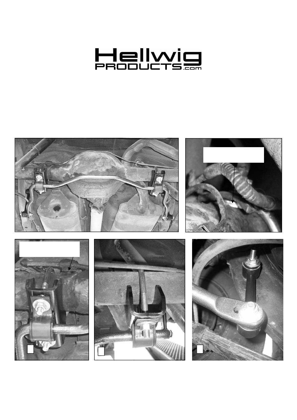 Hellwig Sway Bar 6808 User Manual | 4 pages