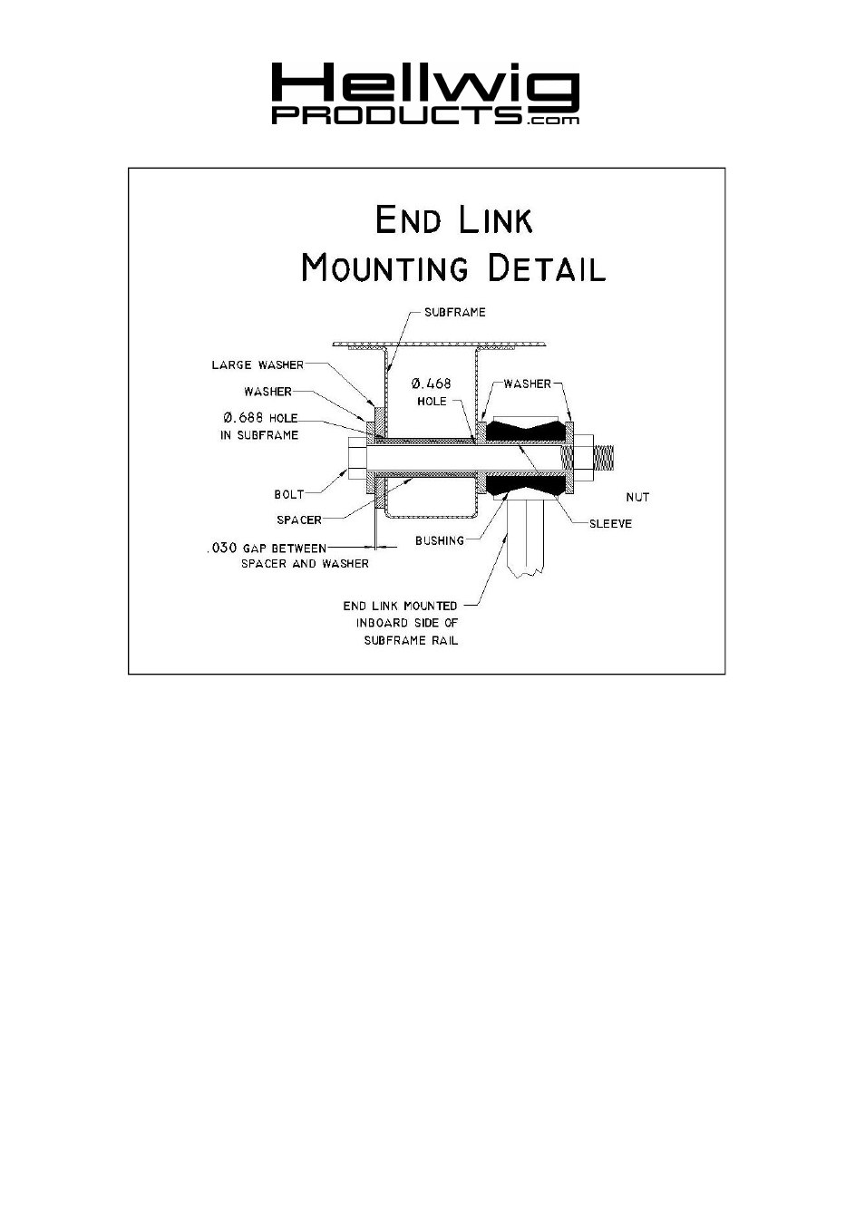 Hellwig Sway Bar 6808 User Manual | Page 2 / 4