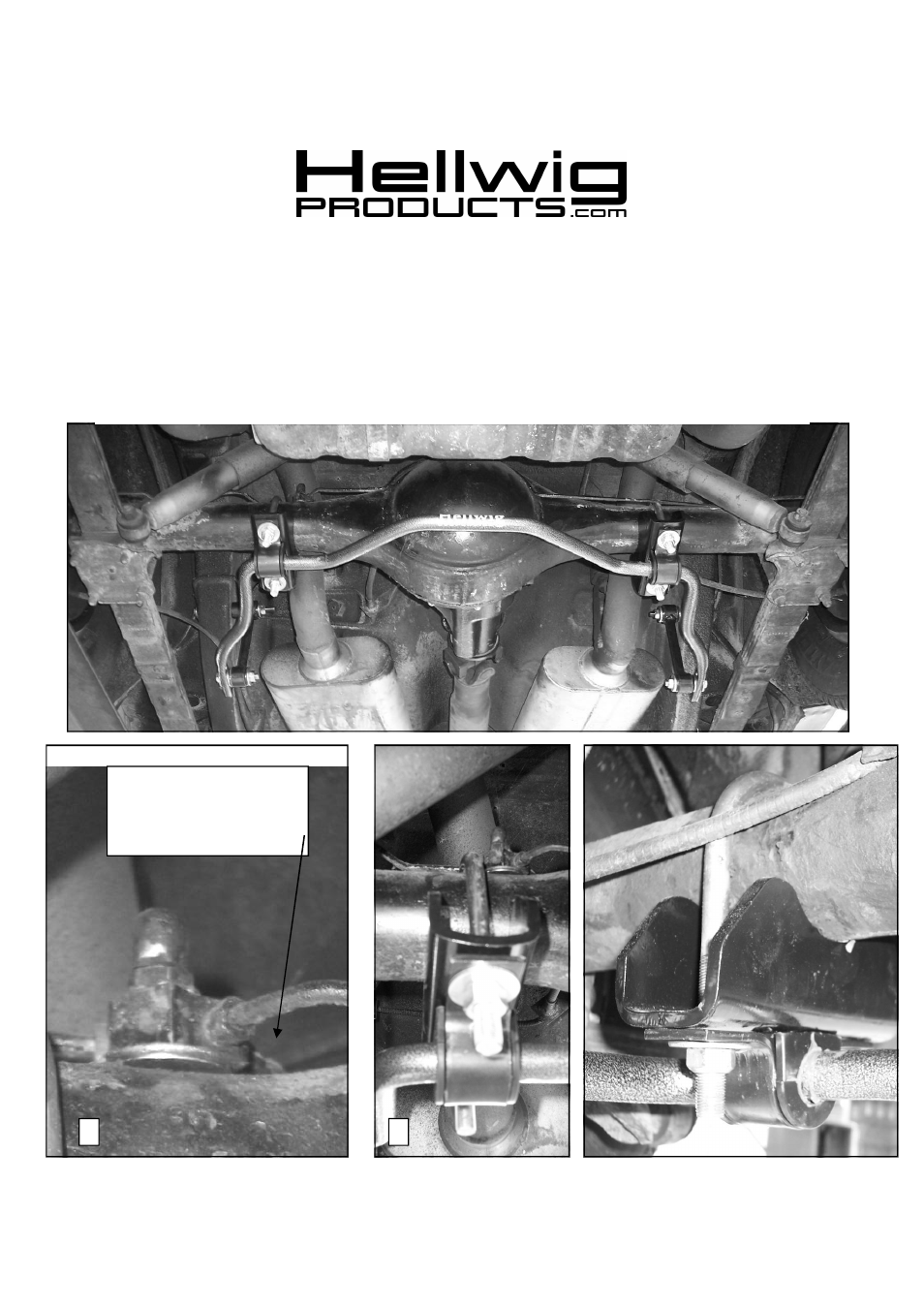 Hellwig Sway Bar 6909 User Manual | 6 pages