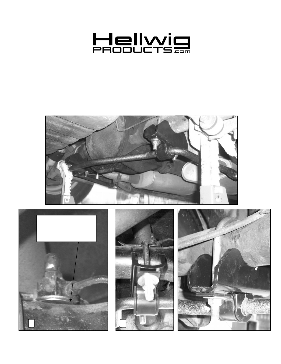 Hellwig Sway Bar 6911 User Manual | 6 pages