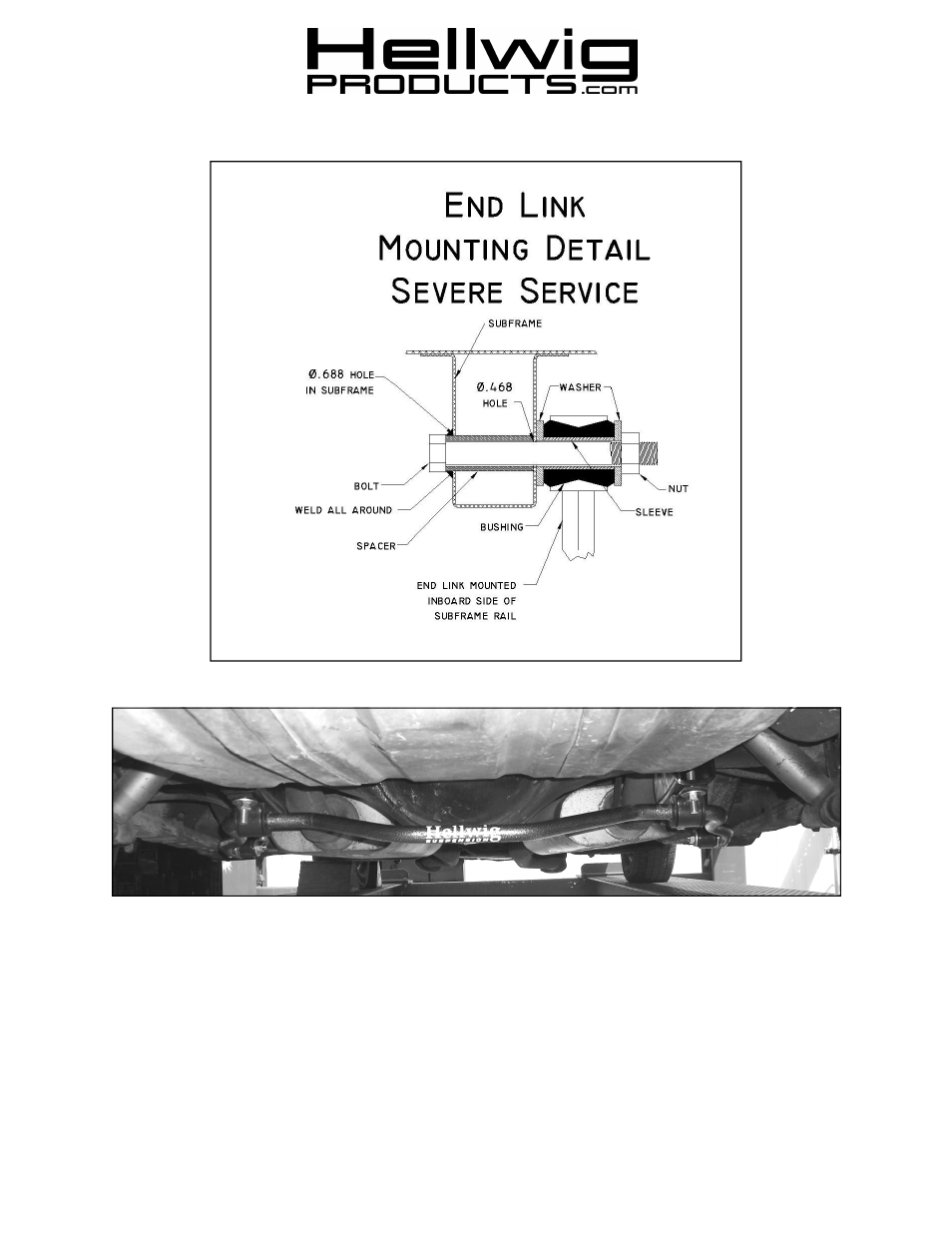 Hellwig Sway Bar 6911 User Manual | Page 6 / 6