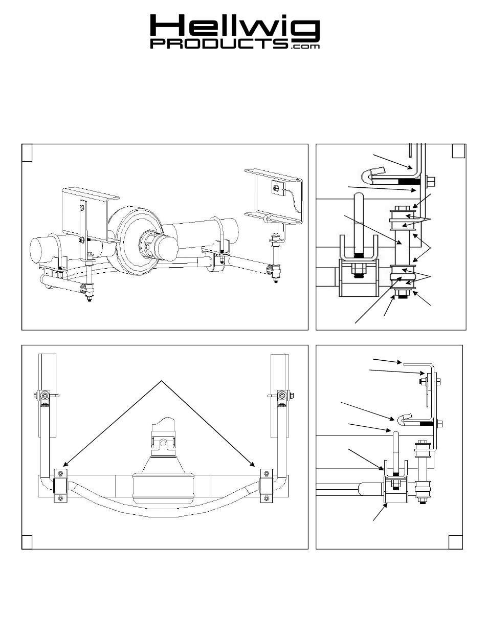 Hellwig Sway Bar 7085 User Manual | 3 pages