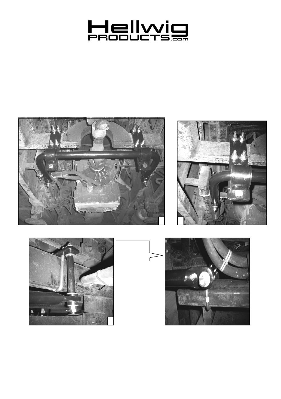 Hellwig Sway Bar 7233 User Manual | 3 pages