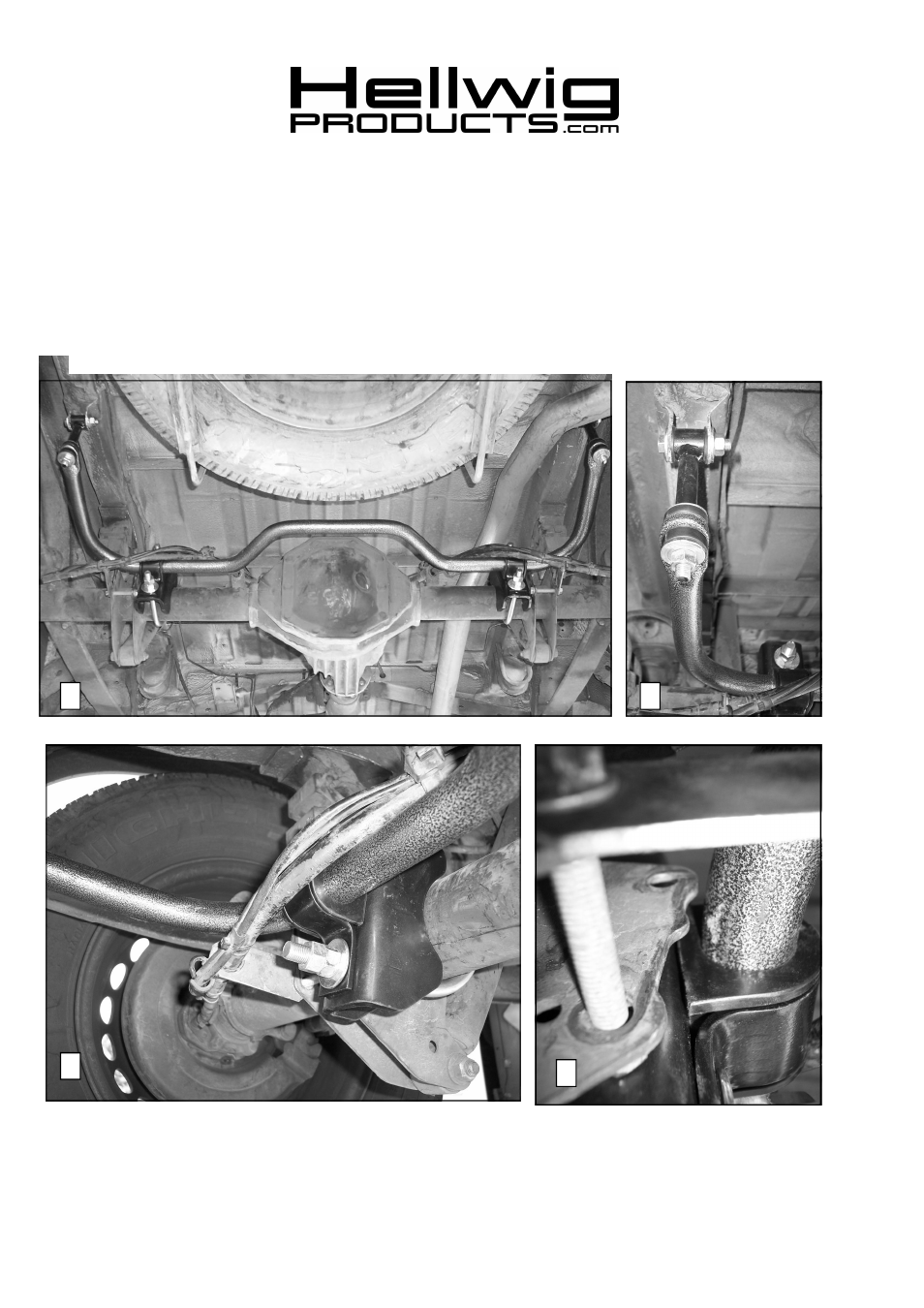 Hellwig Sway Bar 7239 User Manual | 2 pages