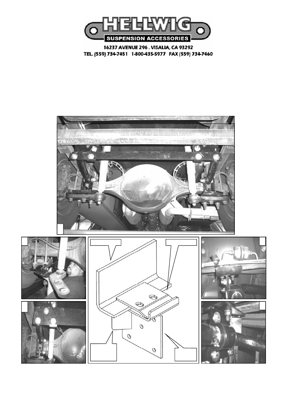 Hellwig Sway Bar 7237 User Manual | 3 pages