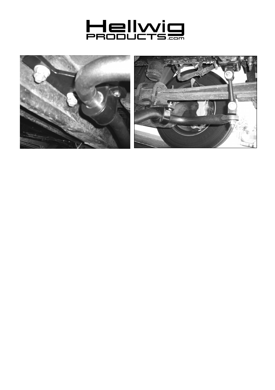 Hellwig Sway Bar 7243 User Manual | Page 2 / 2