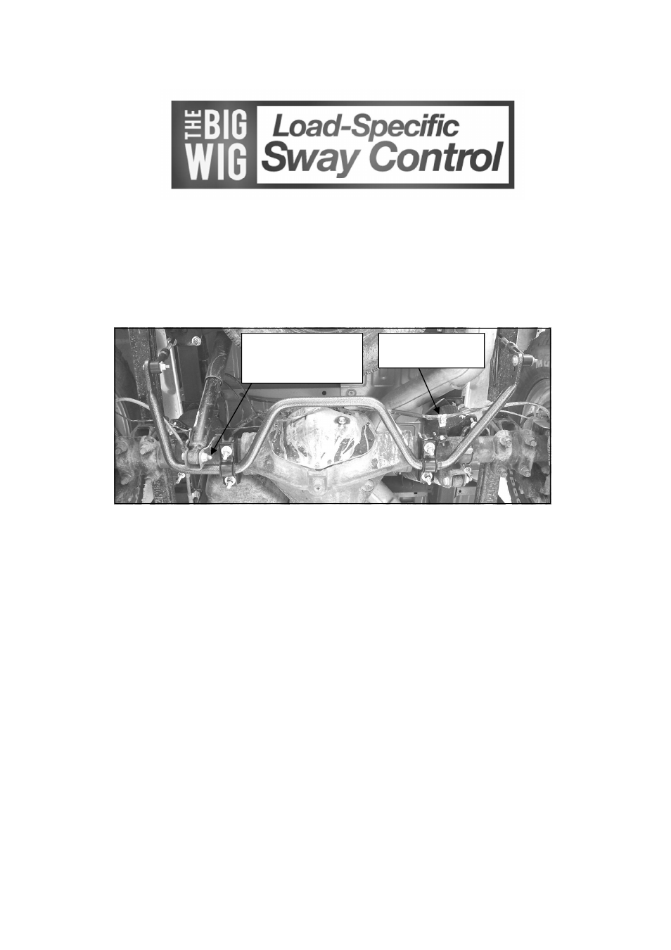 Hellwig Sway Bar 7267 User Manual | 3 pages