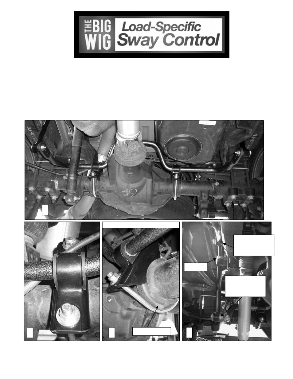 Hellwig Sway Bar 7271 User Manual | 3 pages