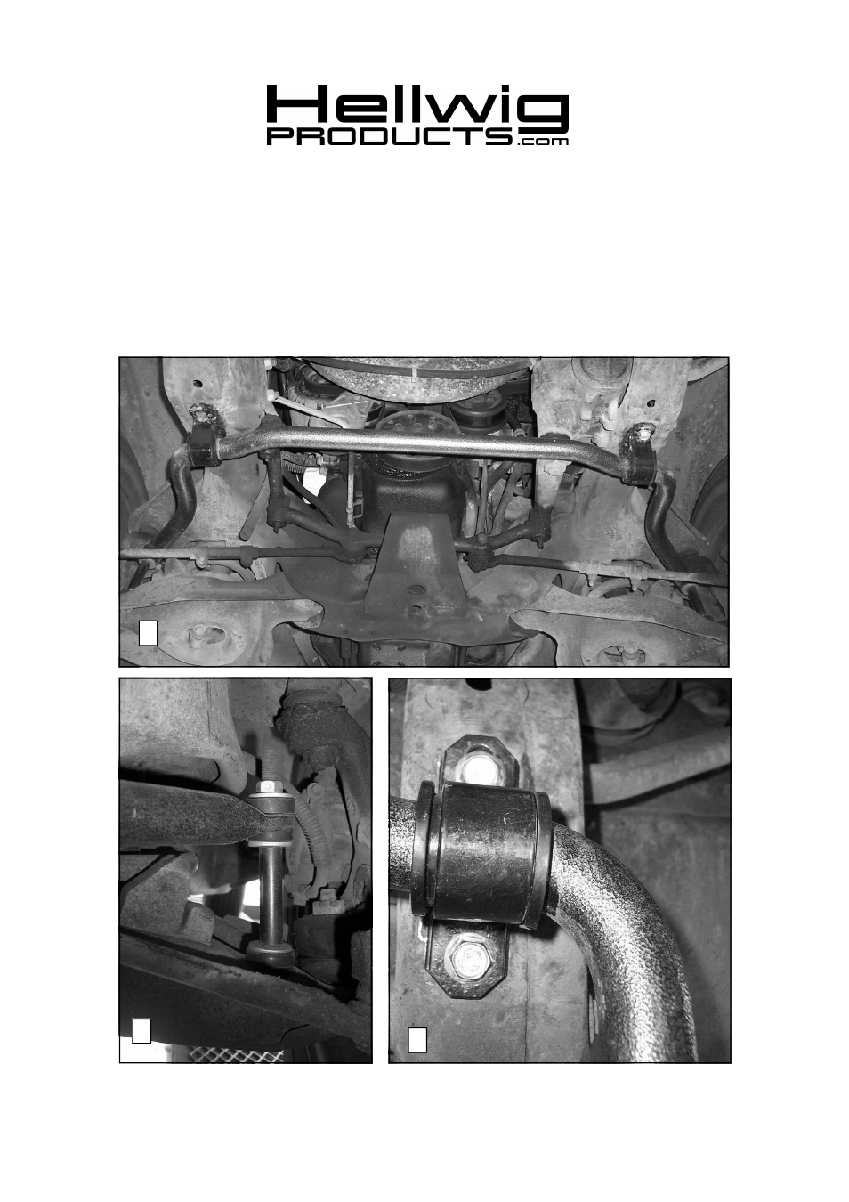 Hellwig Sway Bar 7805 User Manual | 2 pages