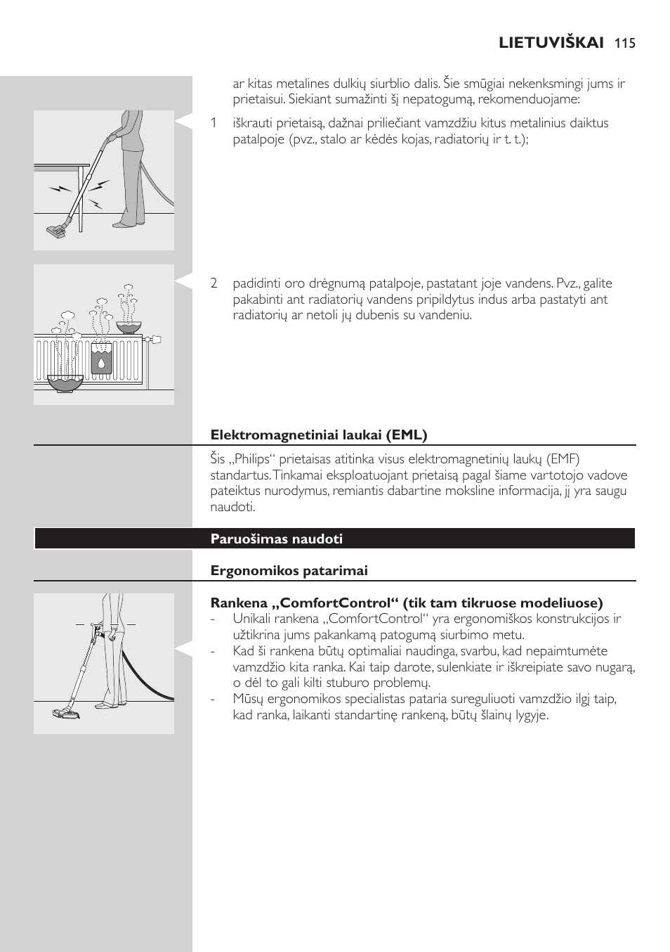 Philips FC8734 User Manual | Page 115 / 280