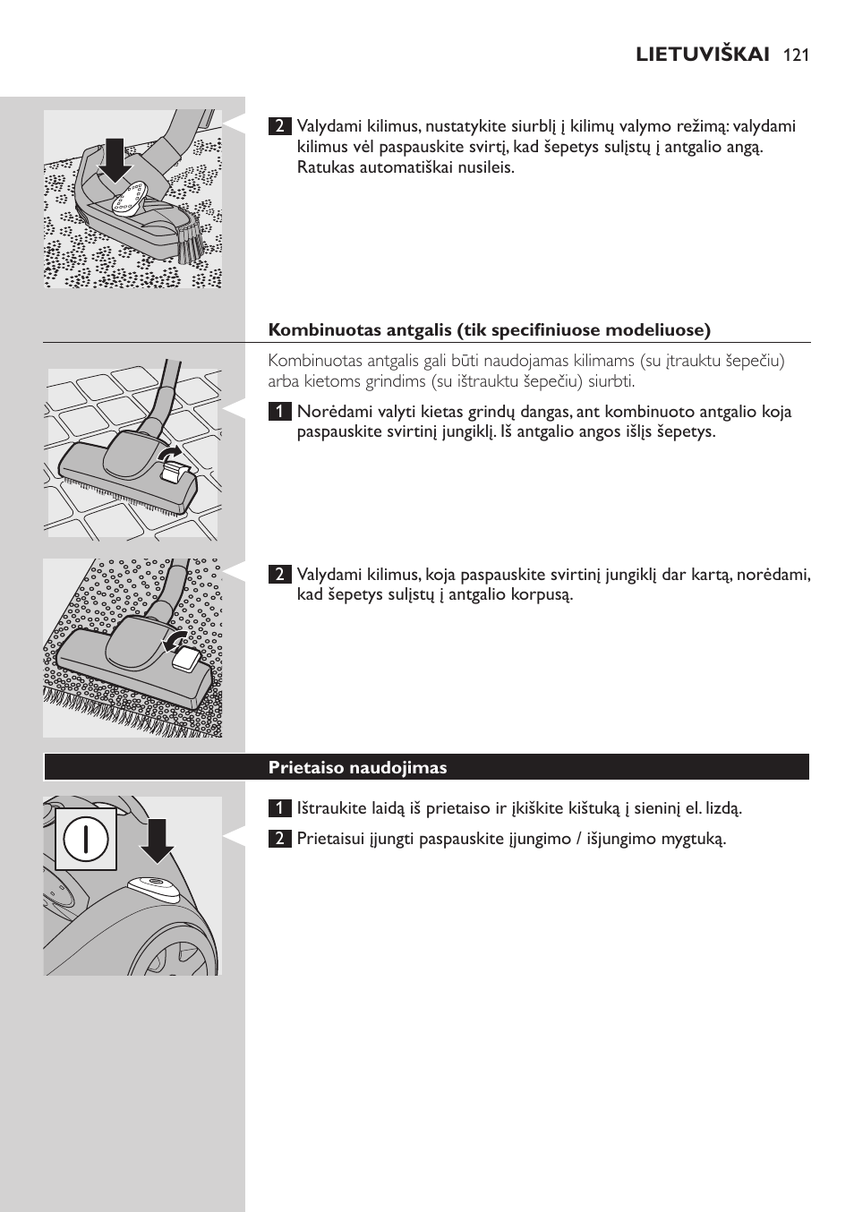 Philips FC8734 User Manual | Page 121 / 280