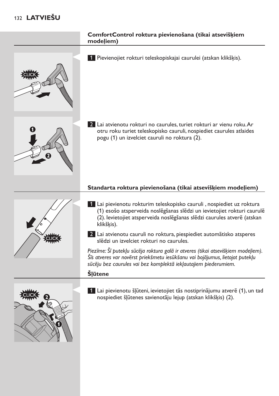 Elektromagnētiskie lauki (emf), Sagatavošana lietošanai, Ergonomiski padomi | Philips FC8734 User Manual | Page 132 / 280