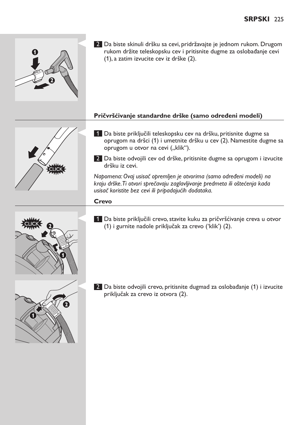 Crevo | Philips FC8734 User Manual | Page 225 / 280