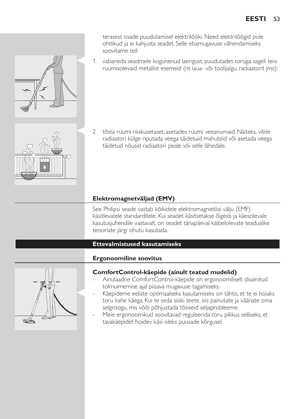 Philips FC8734 User Manual | Page 53 / 280