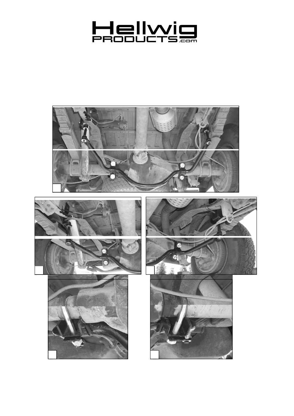 Hellwig Sway Bar 7549 User Manual | 3 pages