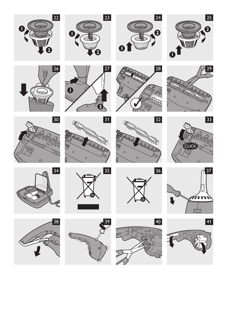 Philips FC6161 User Manual | Page 186 / 188