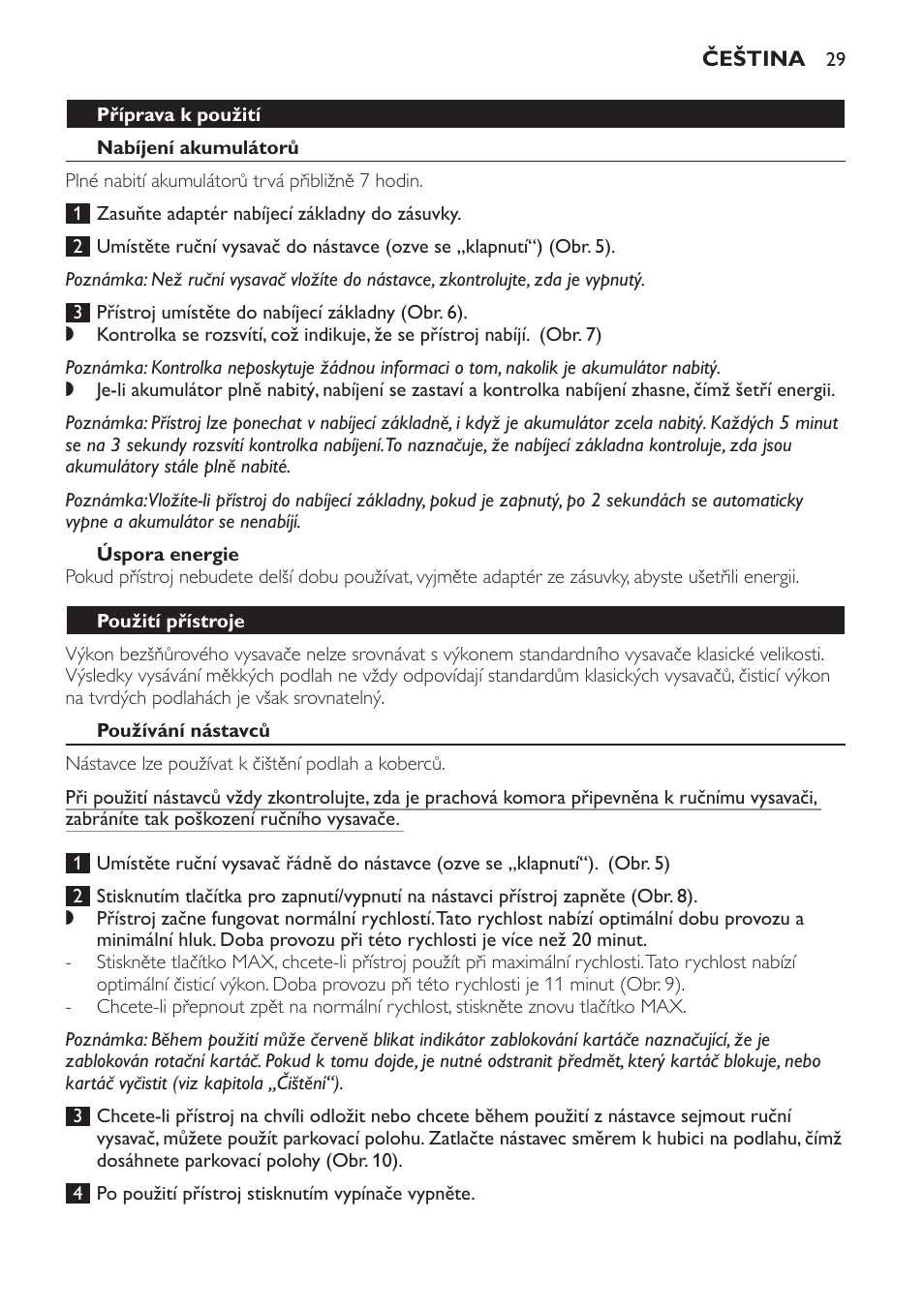 Philips FC6161 User Manual | Page 29 / 188