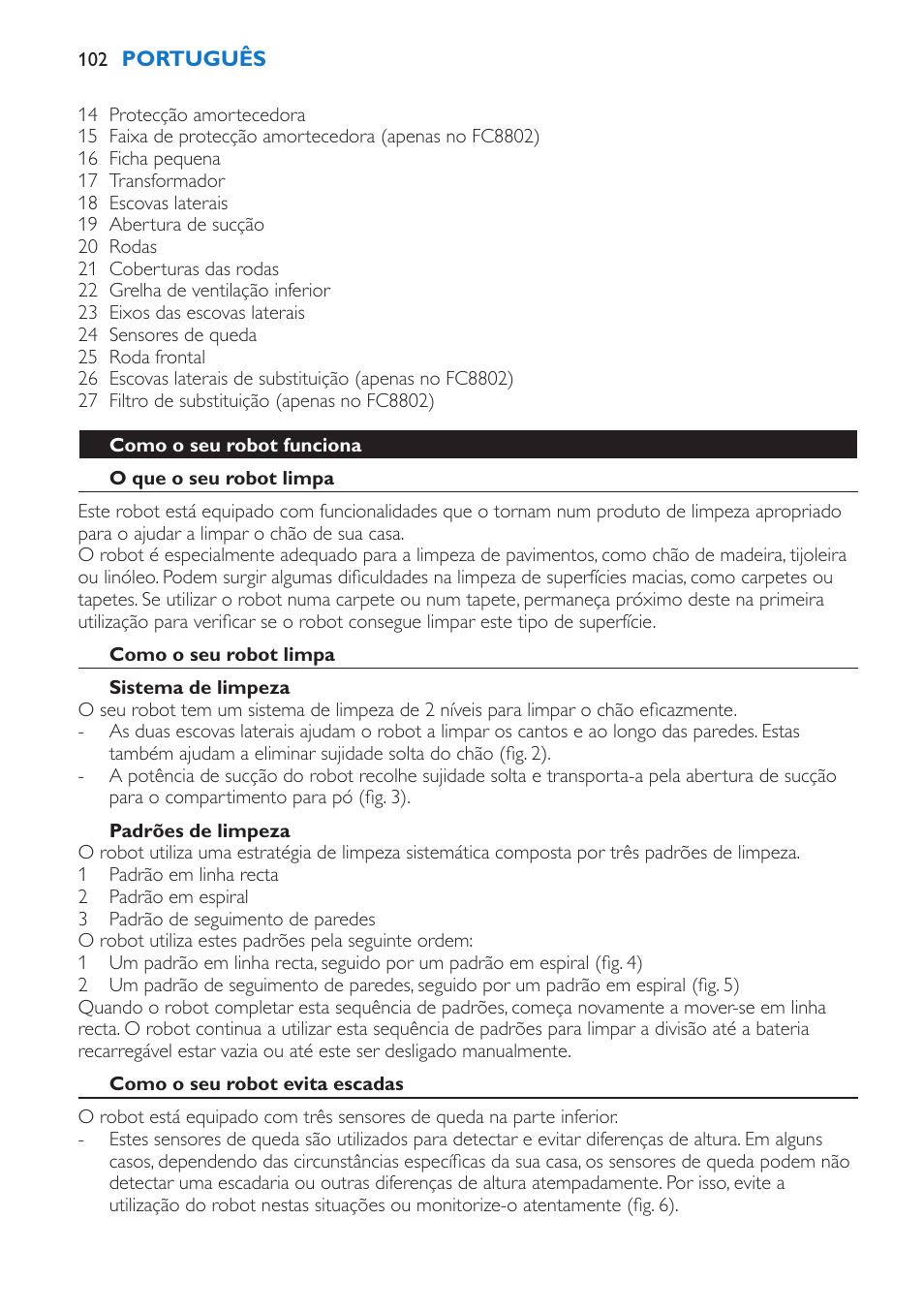 Philips FC8802 User Manual | Page 102 / 124