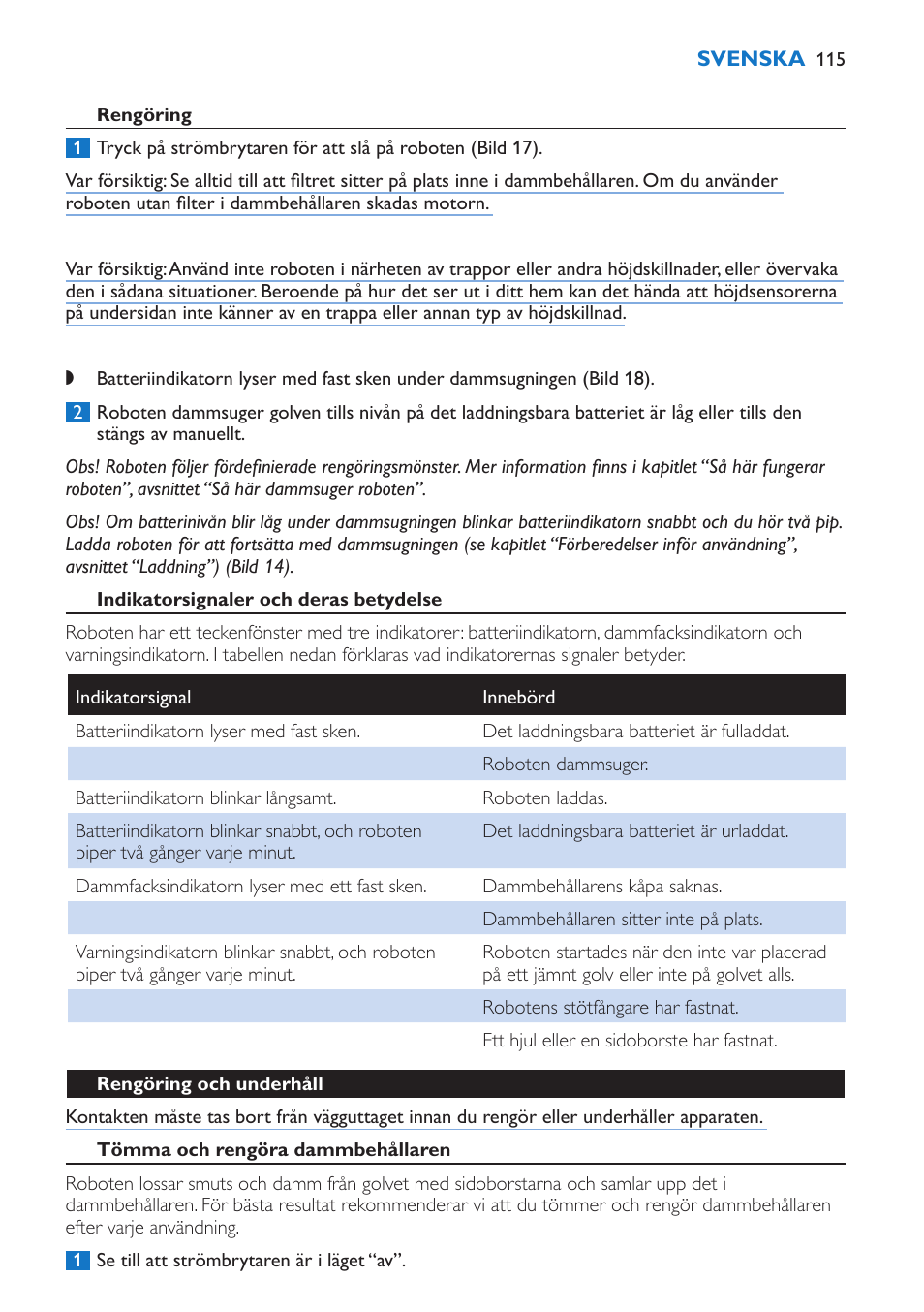 Philips FC8802 User Manual | Page 115 / 124