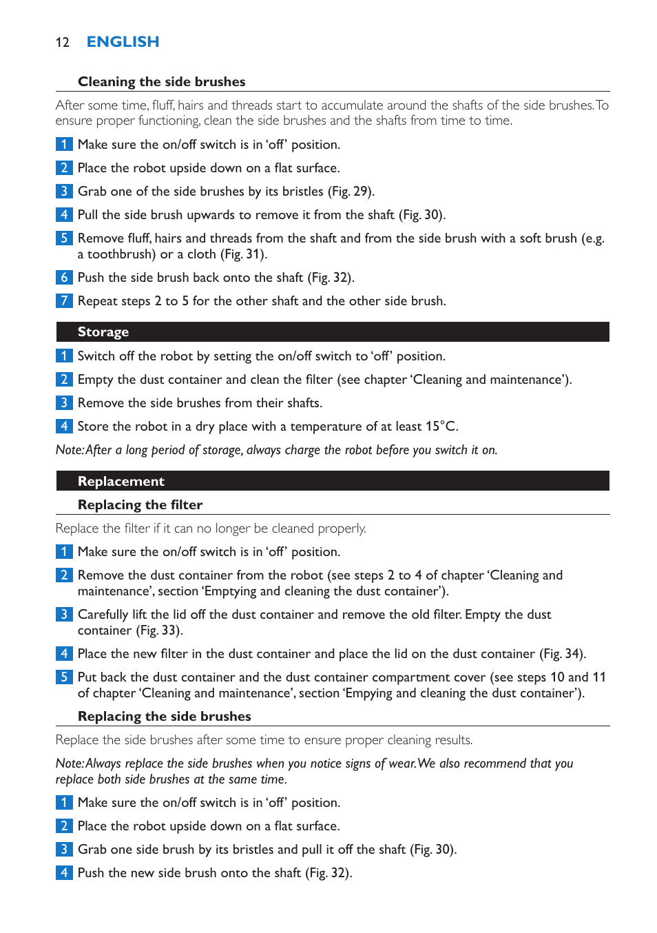 Philips FC8802 User Manual | Page 12 / 124