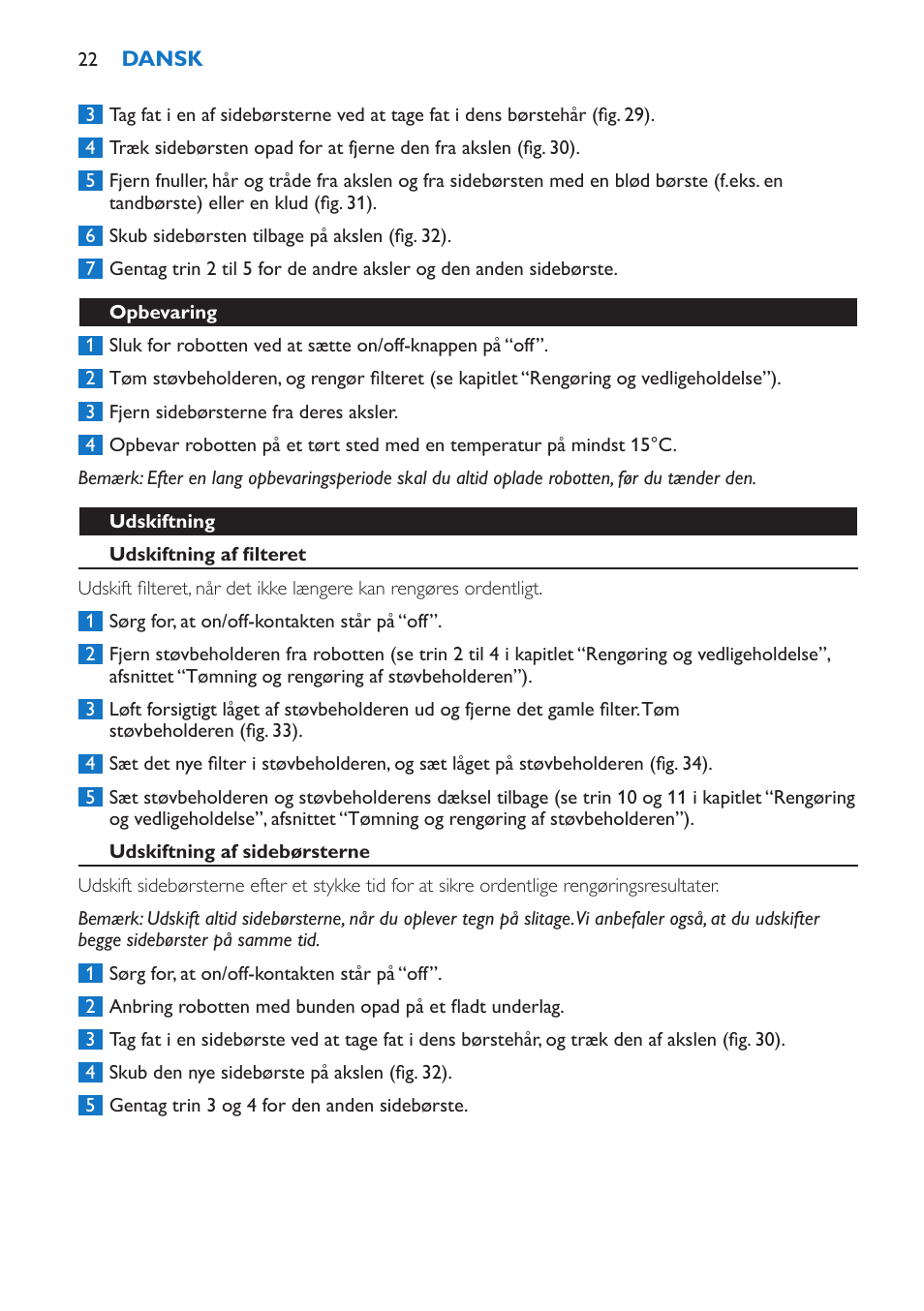 Philips FC8802 User Manual | Page 22 / 124