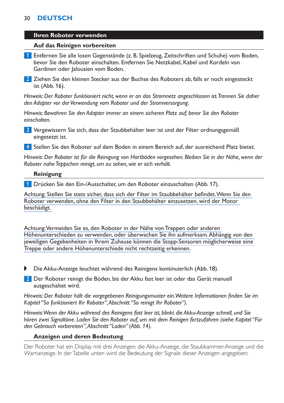 Philips FC8802 User Manual | Page 30 / 124