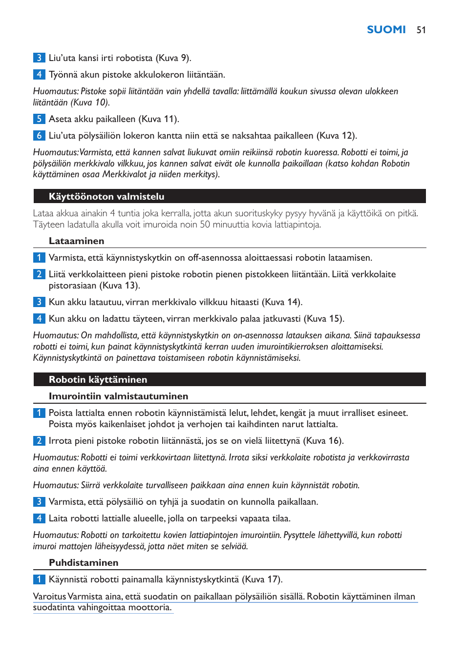 Philips FC8802 User Manual | Page 51 / 124